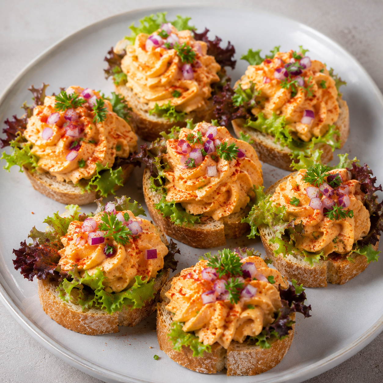 Canapés, Obazda
