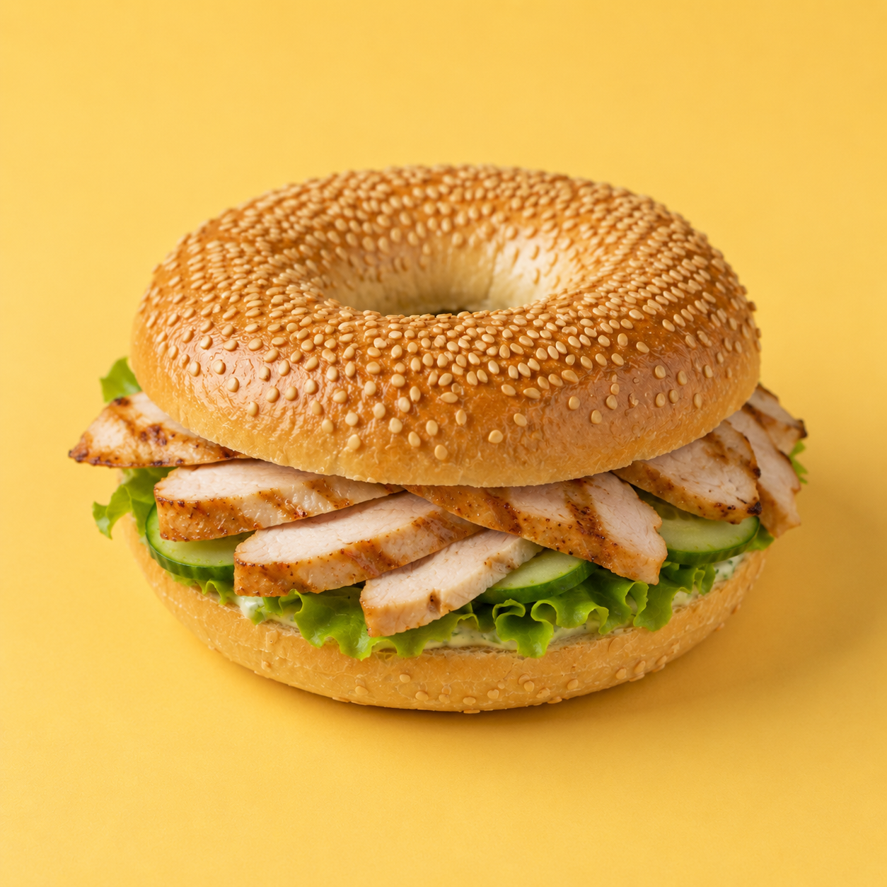 Belegte Bagels, Gegrillte Putenbrust