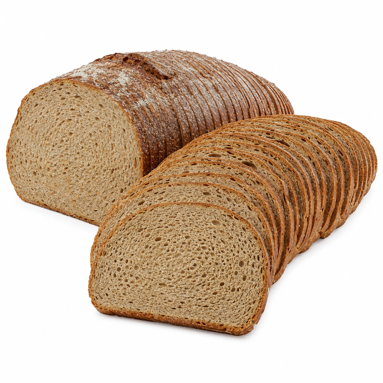 Mühlenbrot, 40 Scheiben (Weizenmischbrot)