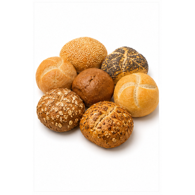 Partybrötchen, gemischt