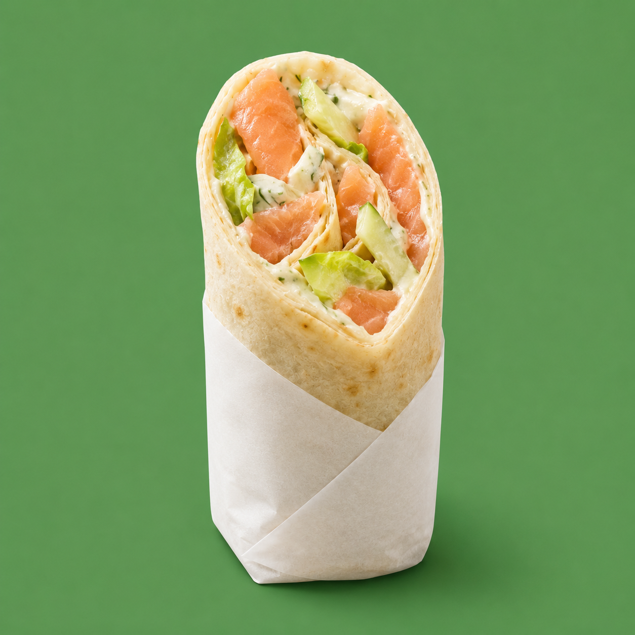 Mini-Wraps, Räucherlachs