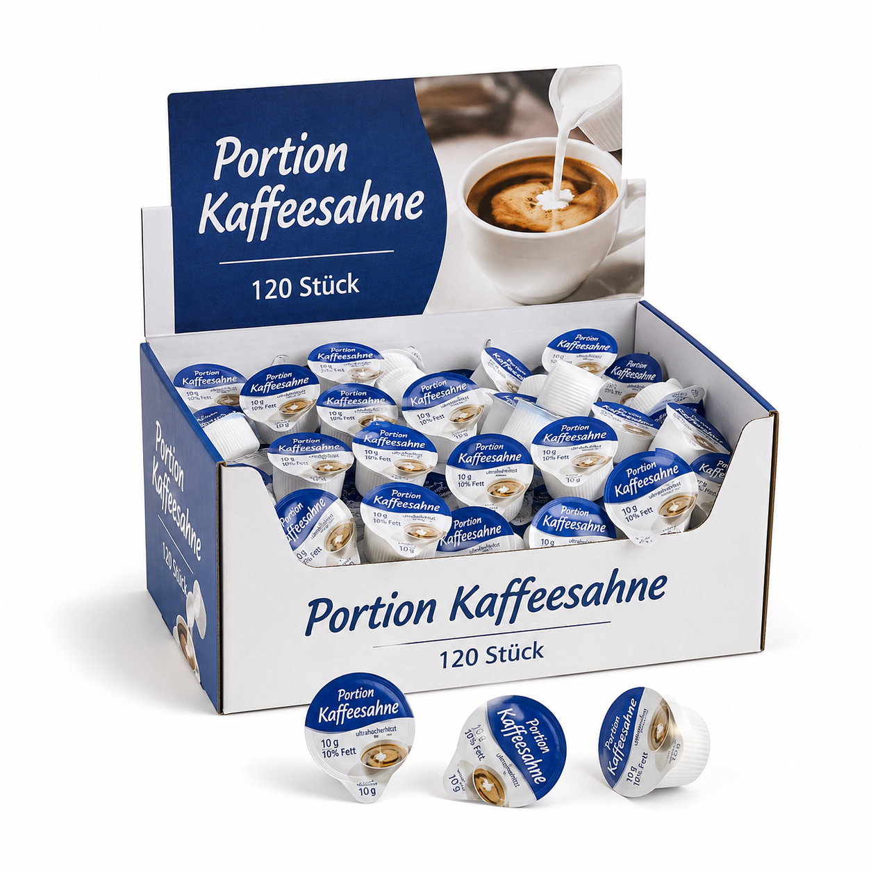 Portion Kaffeesahne, 120 Stück