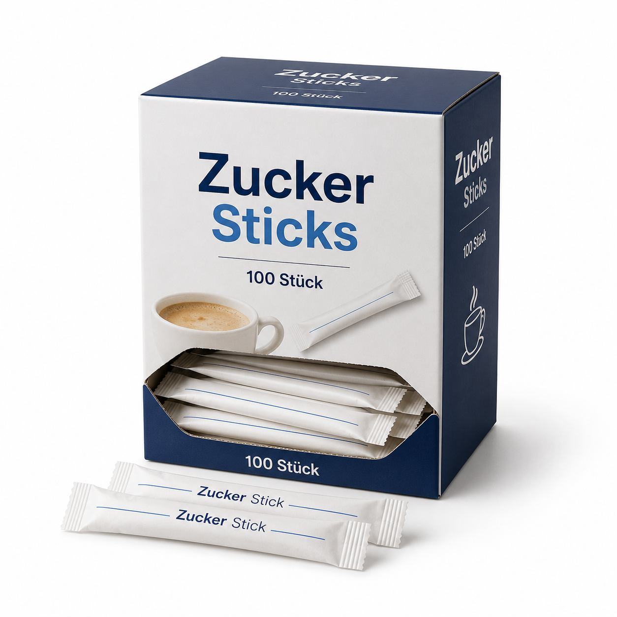 Zucker Sticks, 100 Stück
