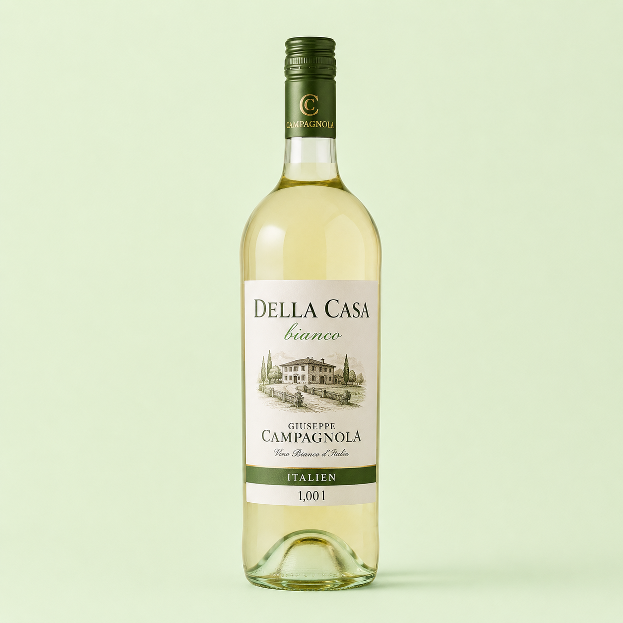 Della Casa – bianco, Giuseppe Campagnola, Italien 6x 1,00 l
