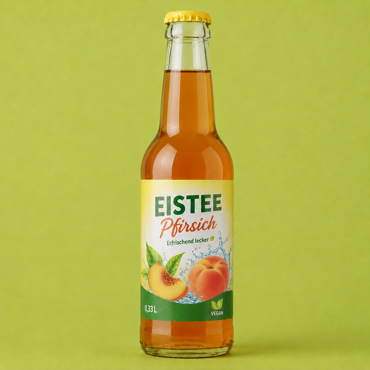 Eistee Pfirsich, 12x 0,33 l