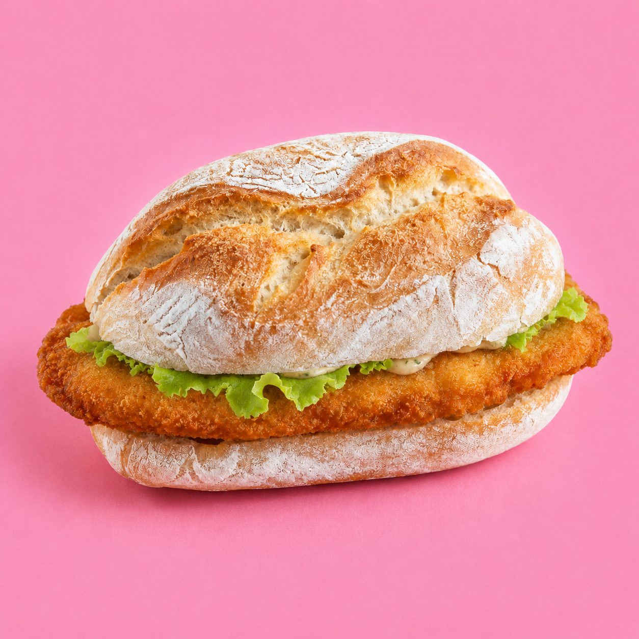 Krusti-Sandwich, Schnitzel – Pute
