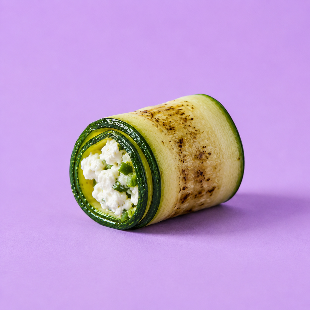 Fingerfood, Zucchini-Feta-Röllchen