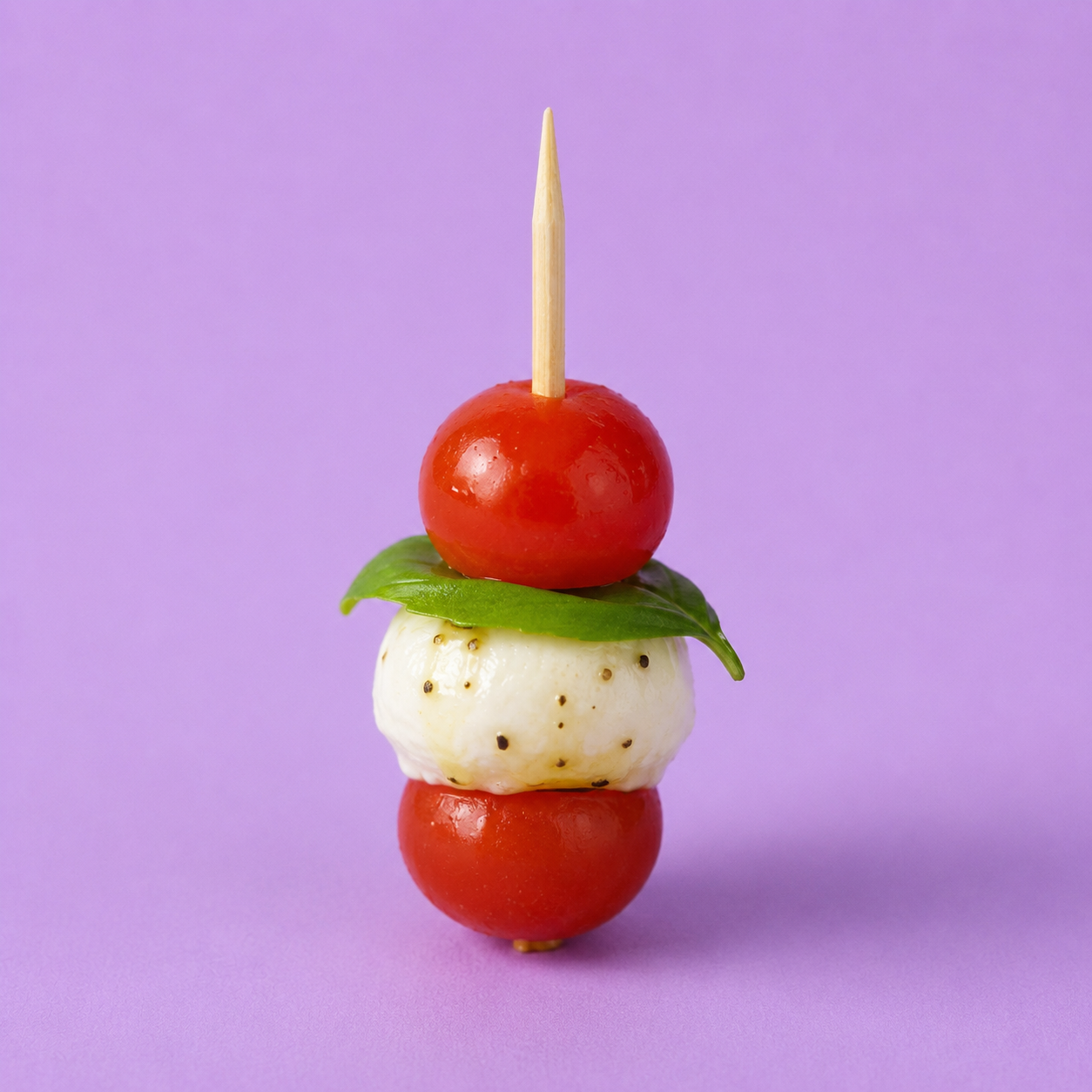 Fingerfood, Mini-Tomate-Mozzarella-Spießchen
