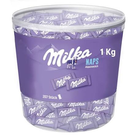 Milka Schokolade Naps 1kg