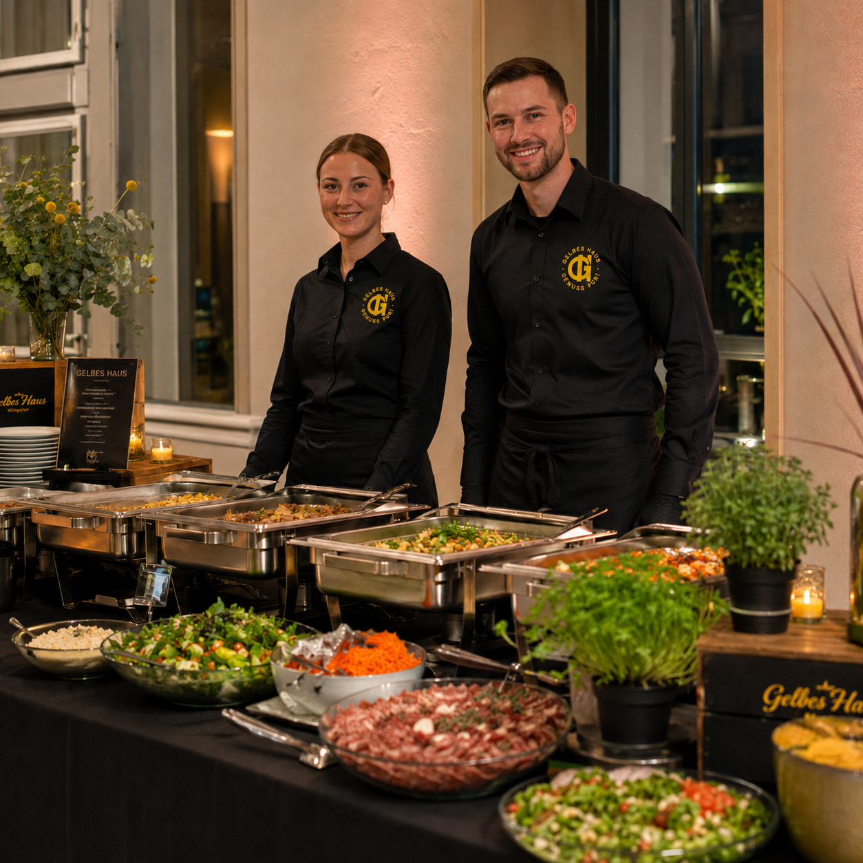 Weihnachts Buffetbetreuung